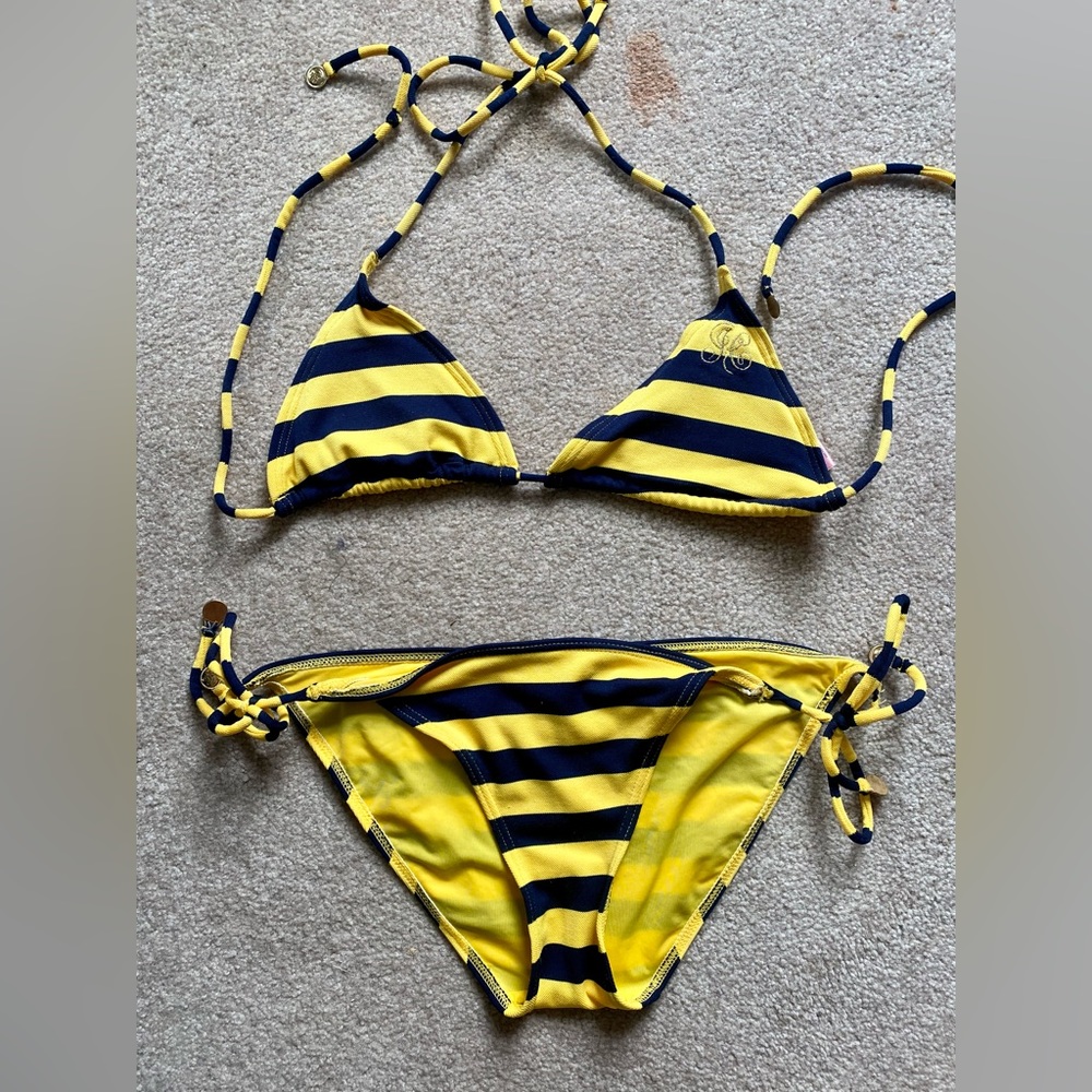Vintage Juicy Couture Tie Bikini M